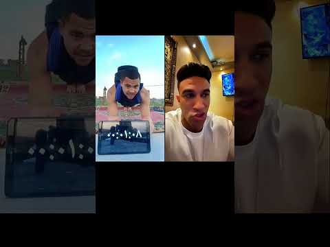 اول لاعب في الشرق الأوسط يتمرن بلانك باوزان على الظهر الله اكبر محارب عربى اكسبلور