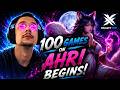 The Ahri Journey Begins! | 100 Games Challenge