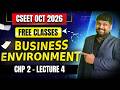FREE CSEET Business Environment Classes | Chapter 1 | Lecture 12 | CSEET June 2026 FREE Classes