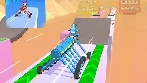 Springy Wheels/All Levels Gameplay Android, İos (Part 1)