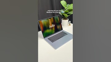 MacBook Air 15" M4 Sky Blue Unboxing! #unboxing #macbookairm4