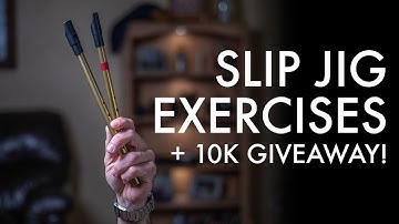 Tin Whistle Lesson - Slip Jig Exercises (and 10k GIVEAWAY!)