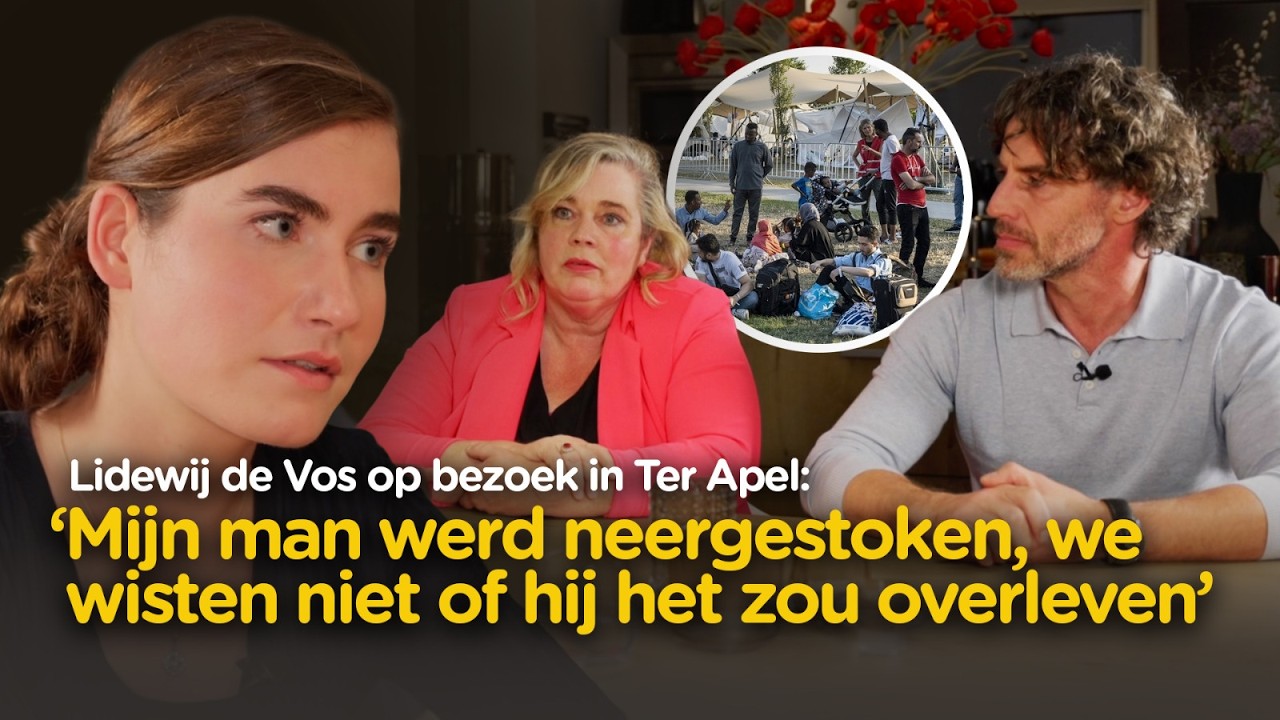Thumbnail Lidewij de Vos op bezoek in Ter Apel: horrorverhalen over criminaliteit AZC