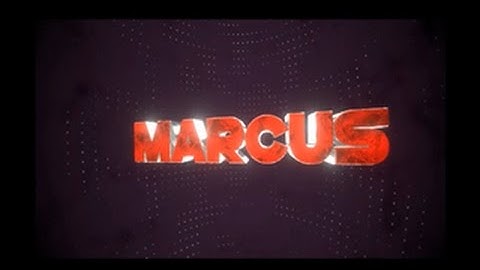 Intro Para o Canal: Marcus Gamer Br - By LBTM Produções©