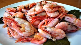 Как Варить КРЕВЕТКИ Варено Мороженые👍💯🍤