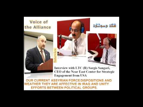 AUA Radio interview with LTC R Sargis Sangari, CEO of the Near East Center for Strategic Engagement