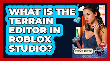 What Is The Terrain Editor In Roblox Studio?