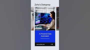 Data Movement Automation & Data Quality Operations with AI using Zoho Dataprep - with Erphub!
