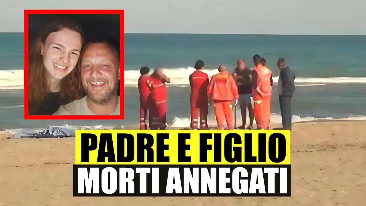 ULTIM'ORA PADRE CERCA DI SALVARE IL FIGLIO 17ENNE CHE STA ANNEGANDO IN ...