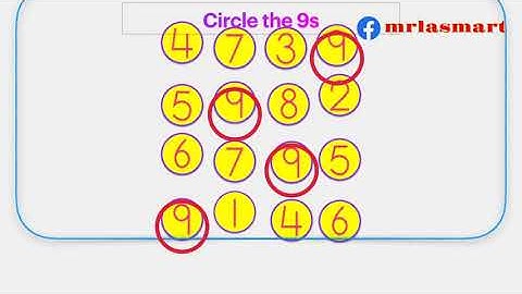 Circle the given Numbers | 1 to 10 | Merryland Academy Digital Classroom
