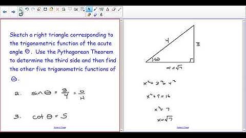 Unit 7 right triangles and trigonometry homework 1