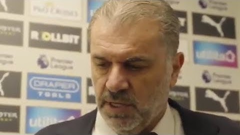 Southampton 0-5 Spurs Ange Postecoglou Interview | Southampton v Tottenham Hotspur Premier League