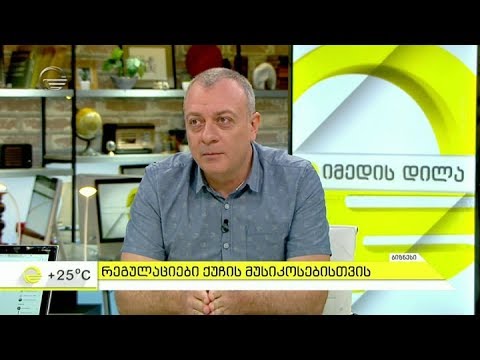 რეგულაციები ქუჩის მუსიკოსებისთვის - სერგი გვარჯალაძე სტუმრად იმედის დილაში