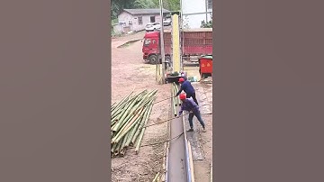 Bamboo Splitting Machine – Good Machinery Can Increase Work Efficiency #Machinery #Efficiency