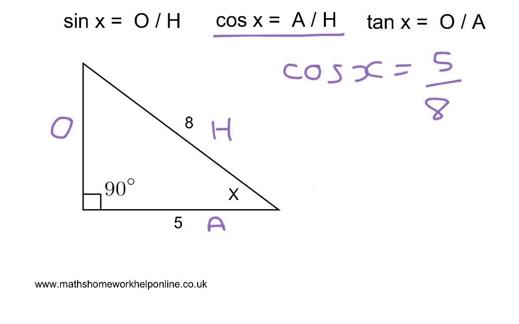 Trigonometry - Finding The Missing Angle - YouTube