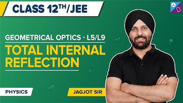 Geometrical Optics Class 12 Physics | Total Internal Reflection | JEE Mains & Adv 2023 | Jagjot Sir