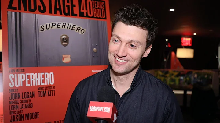 Bryce Pinkham and the Cast of SUPERHERO on Bringing the World Premiere Musical Off-Broadway