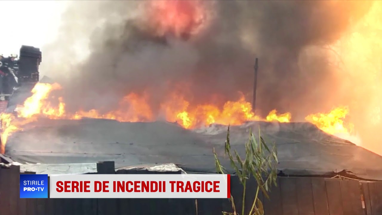 Stirile PRO TV - 1.051 de oameni morti in flacari, in 6 ani. HARTA incendiilor de locuinte pro tv en vivo