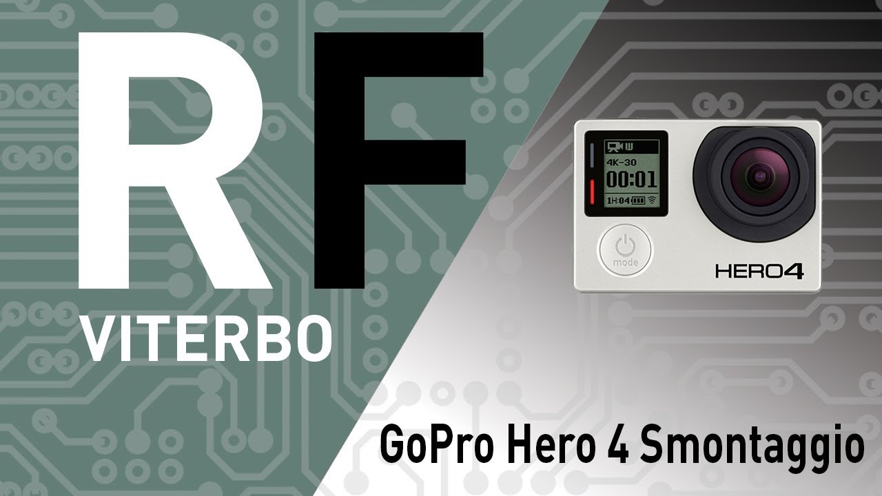 ð§ Smontaggio GoPro Hero4. GoPro Hero 4 Teardown, disassembly. - YouTube
