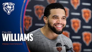 Caleb Williams media availability | Press Conference | Chicago Bears
