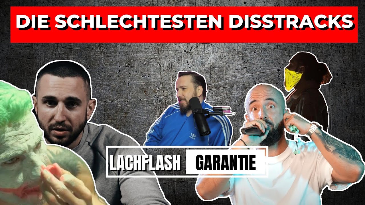 Die schlechtesten Disstracks der Deutschrap Geschichte 😂
