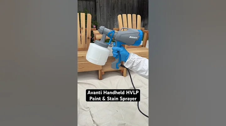 The Avanti Handheld HVLP Sprayer makes #paint & #stain jobs a simple task! #shorts