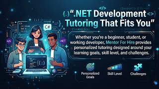 Build Smarter Web Applications with .NET Development Tutoring & Expert Consultation Support