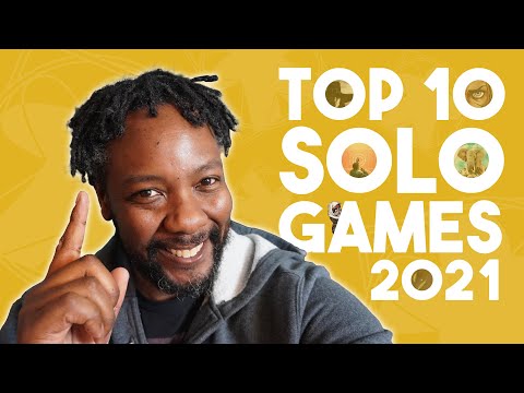 Top 10 Solo Games of 2021 by MvM and the Solo Community