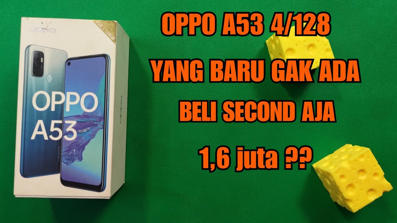 second hand harga second oppo a53 ram