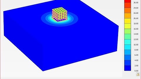Lesson 46. Simulation of Full-Scale 5-Story Building Considering SSI Using PLAXIS 3D