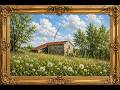 🏡 Peaceful Country Cottage | Frame TV Art Screensaver 4K with Relaxing Music