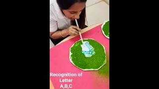 Recognition of Letter A,B,C