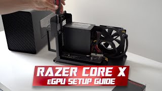 Razer Core X eGPU Setup Guide for Mac and Windows Bootcamp