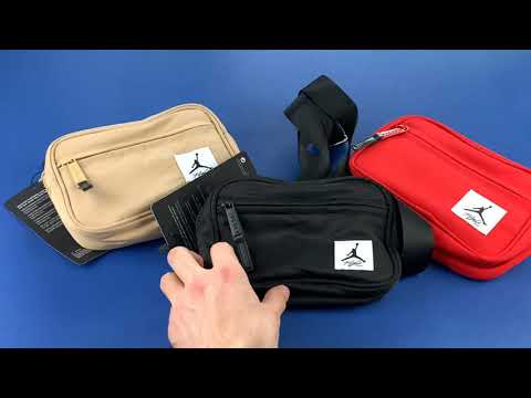 Сумка через плечо nike jordan w flight mini бананка месенджер найк, видео 1