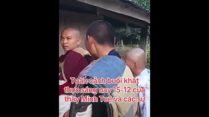 Toàn cảnh khất thực ngày 15/12 của Thầy Thích Minh Tuệ trên đất Lào