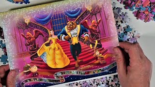 Starting The 40,320 pc Disney Memorable Moments Puzzle~ Beauty and The Beast