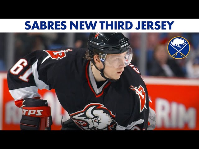 The first look at Sabres' black and red throwback jersey that has fans  buzzing