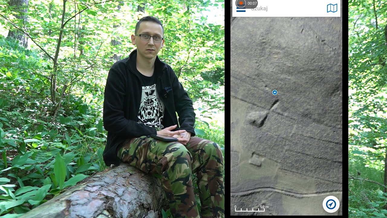 Sztolnia poszukiwawcza uranu z lat 50-tych