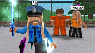 I Met PRISONER ODERS, SO I DESTROYED them as a POLICE..(Murder Mystery 2)