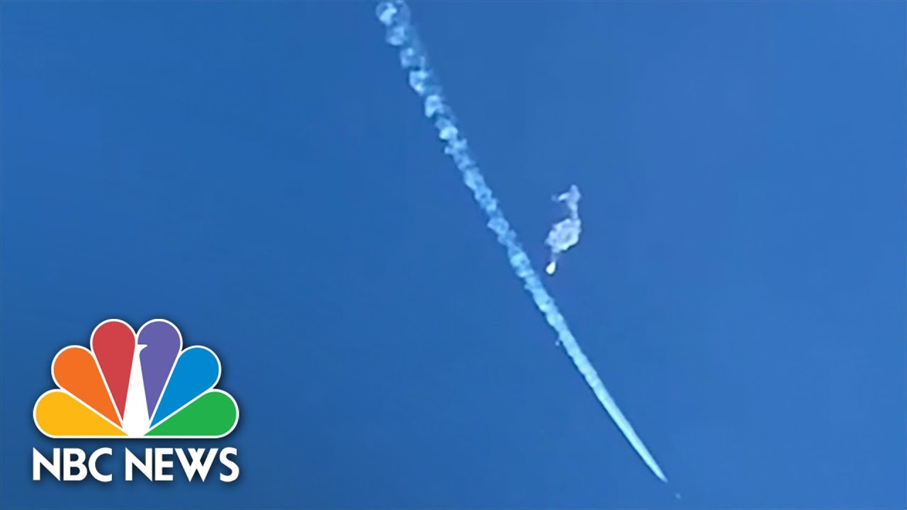 WATCH: Videos on social media appear to show downed Chinese spy balloon WATCH: Videos on social media appear to show downed Chinese spy balloon