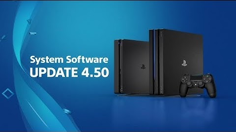 PS4 System Software 4.50 Features Trailer