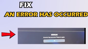 Fix Madden 26 An Error has occurred