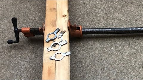 How to Fix a Pipe Clamp That Does Not Tighten