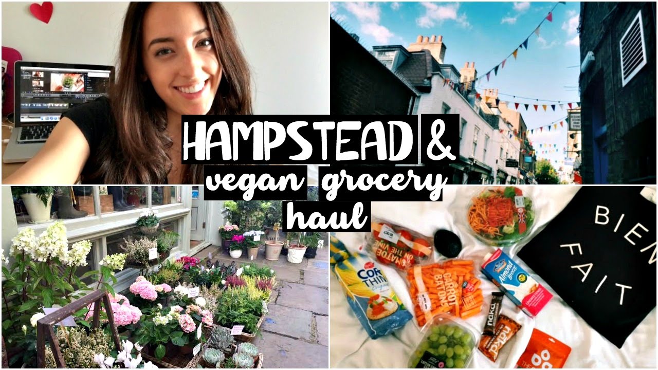 LONDON VLOG Hampstead Heath & Vegan Grocery Haul YouTube