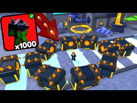 😱I OPENED 1000 RAREST CRATES AND GOT...🤯💀 Toilet Tower Defense | EP 73 PART 2 Roblox