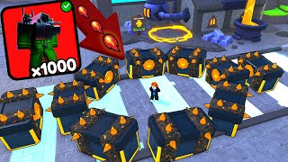 : I OPENED 1000 RAREST CRATES AND GOT... Toilet Tower Defense | EP 73 PART 2 Roblox