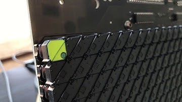 Flipdot : First dot flipped !