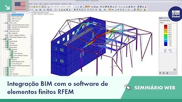 [EN] Seminário web: Integração BIM com o software de elementos finitos RFEM