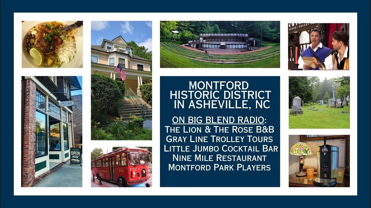 montford historic district walking tour