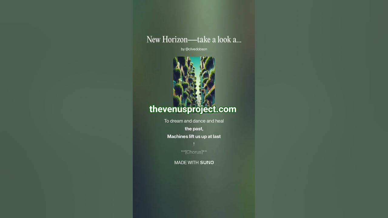 New Horizon—take a look around - Short #AI #Song by #Suno #lyrics by #Deepseek #music #newmusic New Horizon—take a look around - Short #AI #Song by #Suno #lyrics by #Deepseek #music #newmusic
